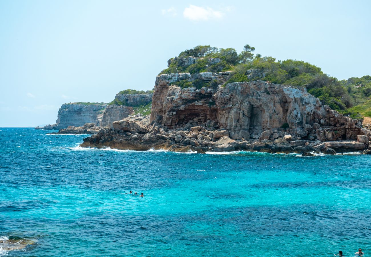 Ferienhaus in Santanyi - Can Pubila  beach für 5 200m von Caló des Moro