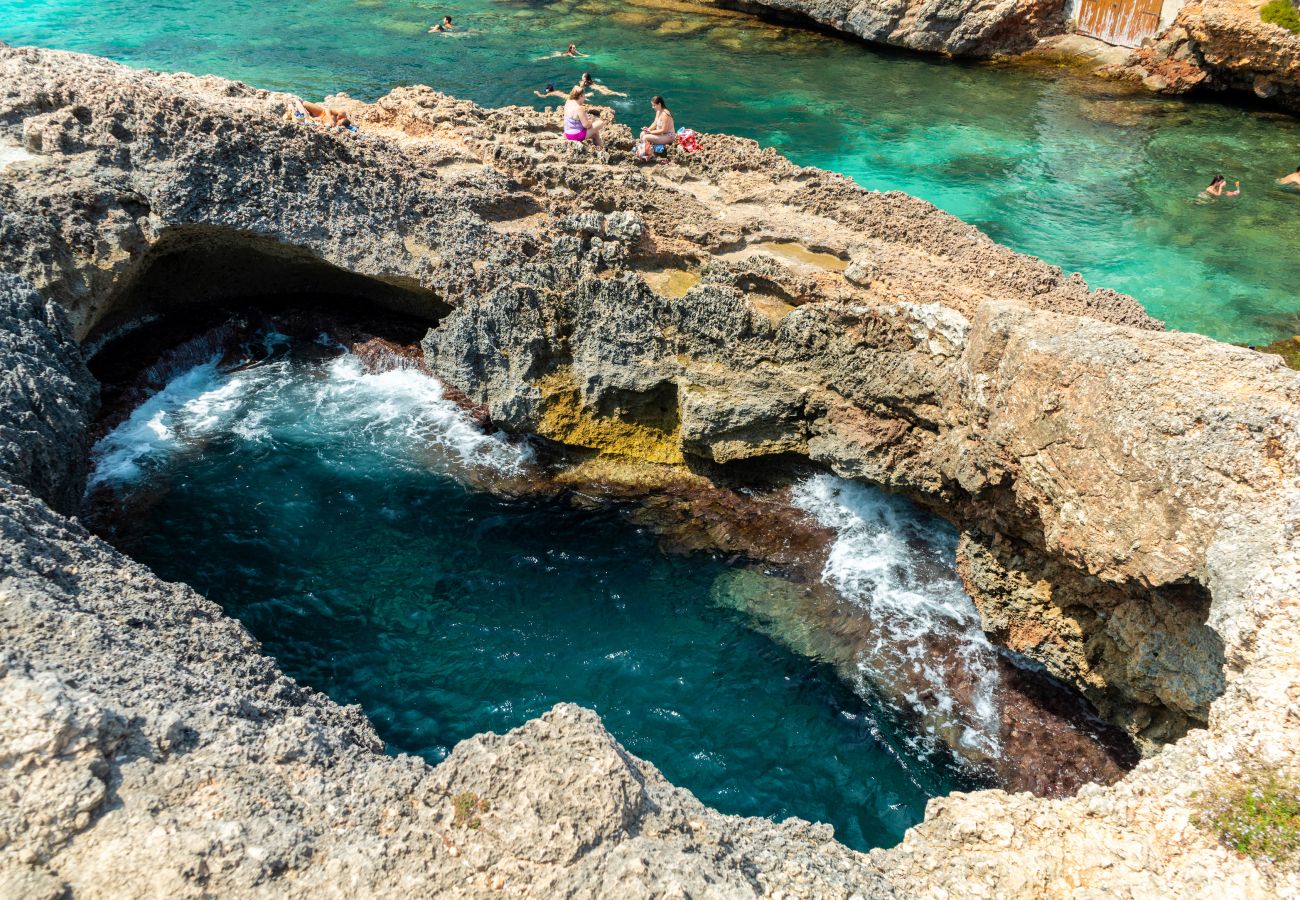 Ferienhaus in Santanyi - Can Pubila  beach für 5 200m von Caló des Moro