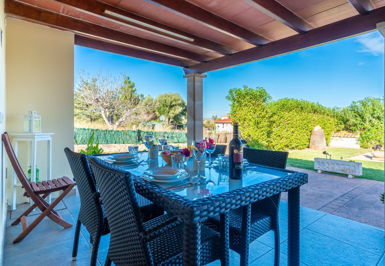 Villa in Alcudia - Xacons gemütliche Villa für 2 adults mit Schwimmbad