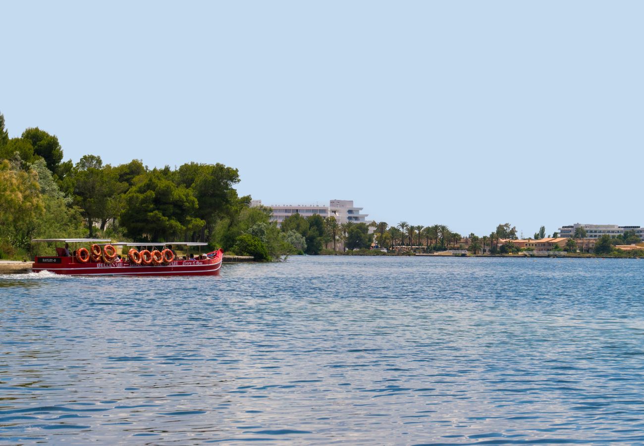 Chalet in Puerto de Alcudia - Haus Massanet für 8 Personen mit Schwimmbad in Strandnähe und allen Annehmlichkeiten