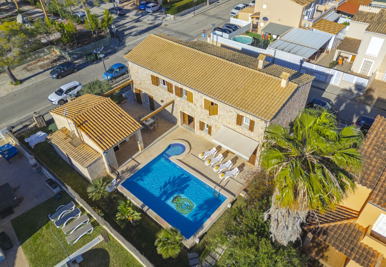 Haus in Alcudia für 8 Personen mit Pool