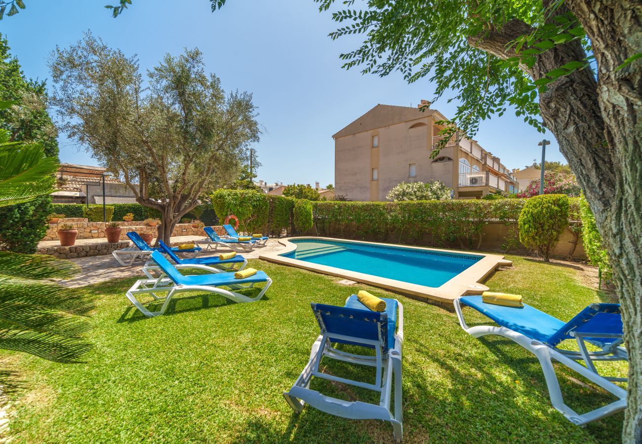 Ferienhaus in Port de Pollença - Can Xisco für 8 Personen mit Pool in Pollensa, 400 m vom Meer entfernt