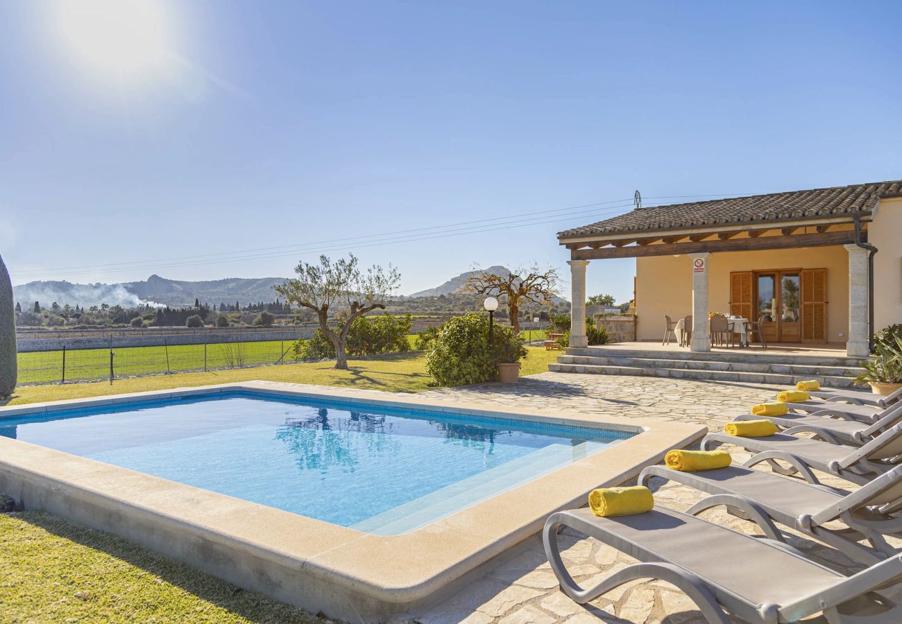 Villa in Alcudia - Els Evols für 6 Personen mit Schwimmbad zwischen Pollensa und Alcudia