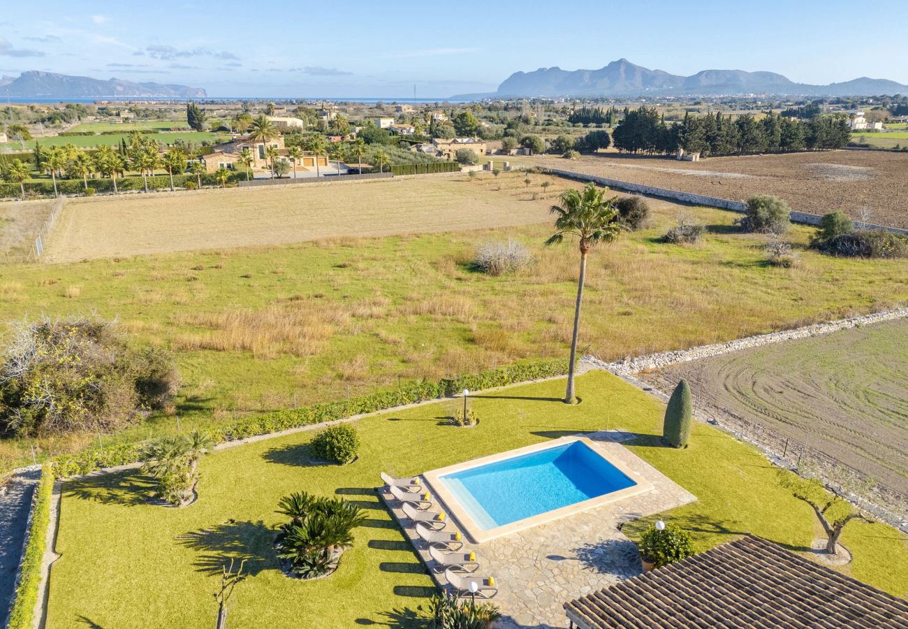 Villa in Alcudia - Els Evols für 6 Personen mit Schwimmbad zwischen Pollensa und Alcudia