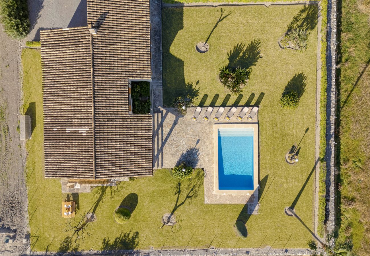 Villa in Alcudia - Els Evols für 6 Personen mit Schwimmbad zwischen Pollensa und Alcudia