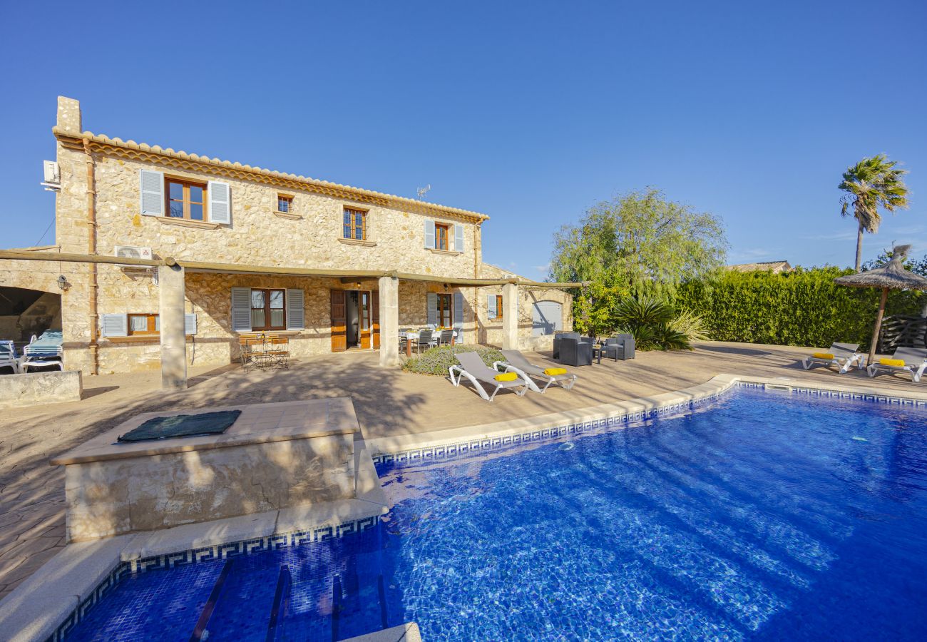 Villa in Alcudia - Finca Can Soler 1 für 6 Personen mit Schwimmbad, Grillplatz, gratis WiFi