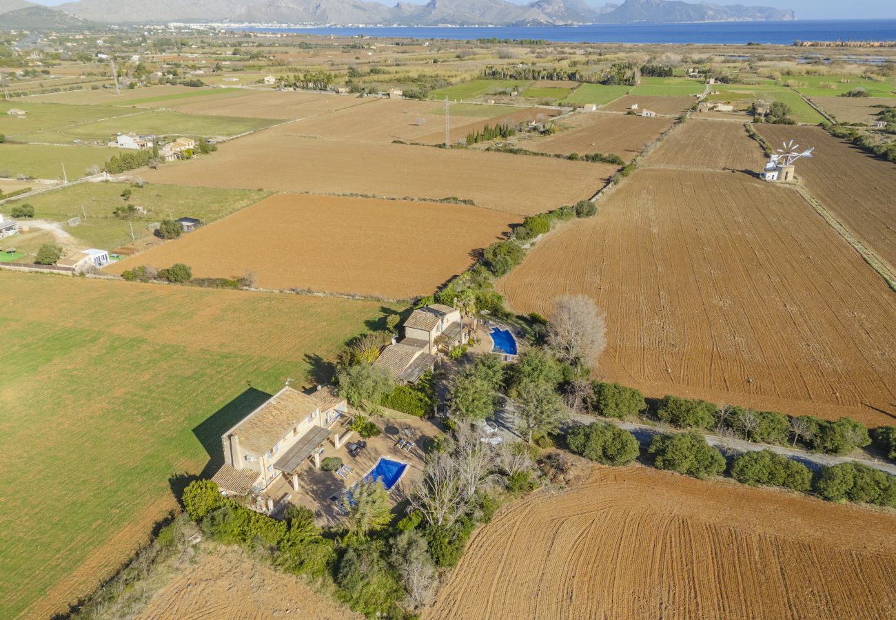 Villa in Alcudia - Finca Can Soler 1 für 6 Personen mit Schwimmbad, Grillplatz, gratis WiFi