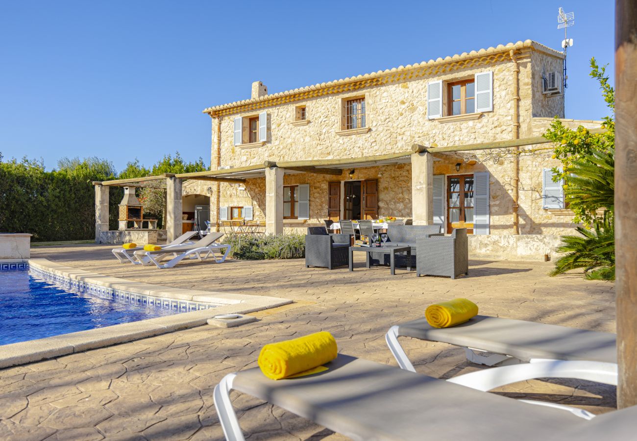 Villa in Alcudia - Finca Can Soler 1 für 6 Personen mit Schwimmbad, Grillplatz, gratis WiFi