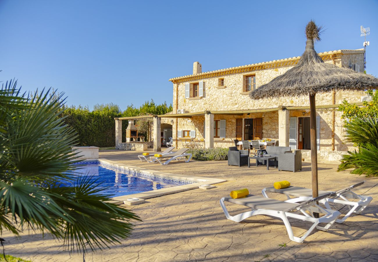 Villa in Alcudia - Finca Can Soler 1 für 6 Personen mit Schwimmbad, Grillplatz, gratis WiFi