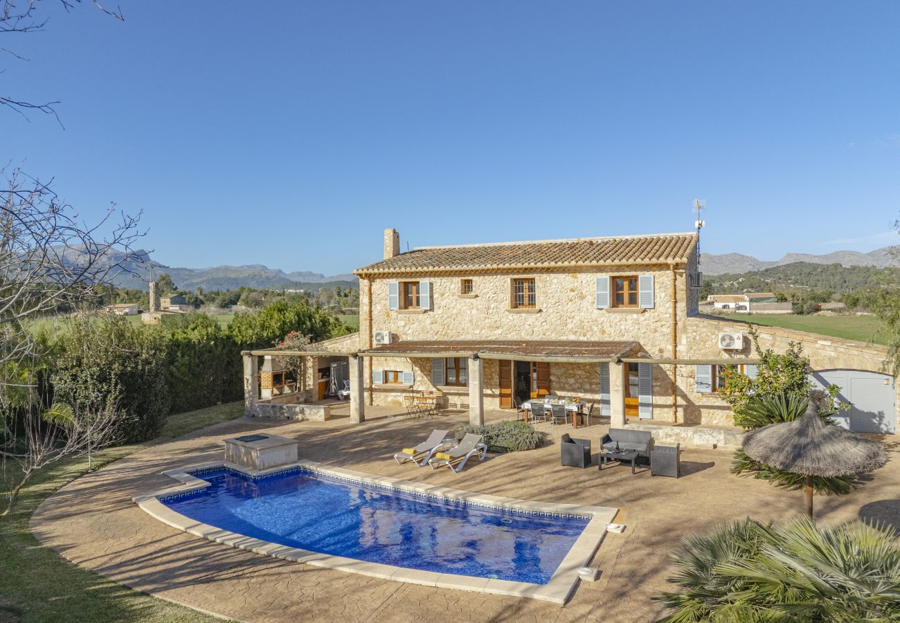 Villa in Alcudia - Finca Can Soler 1 für 6 Personen mit Schwimmbad, Grillplatz, gratis WiFi