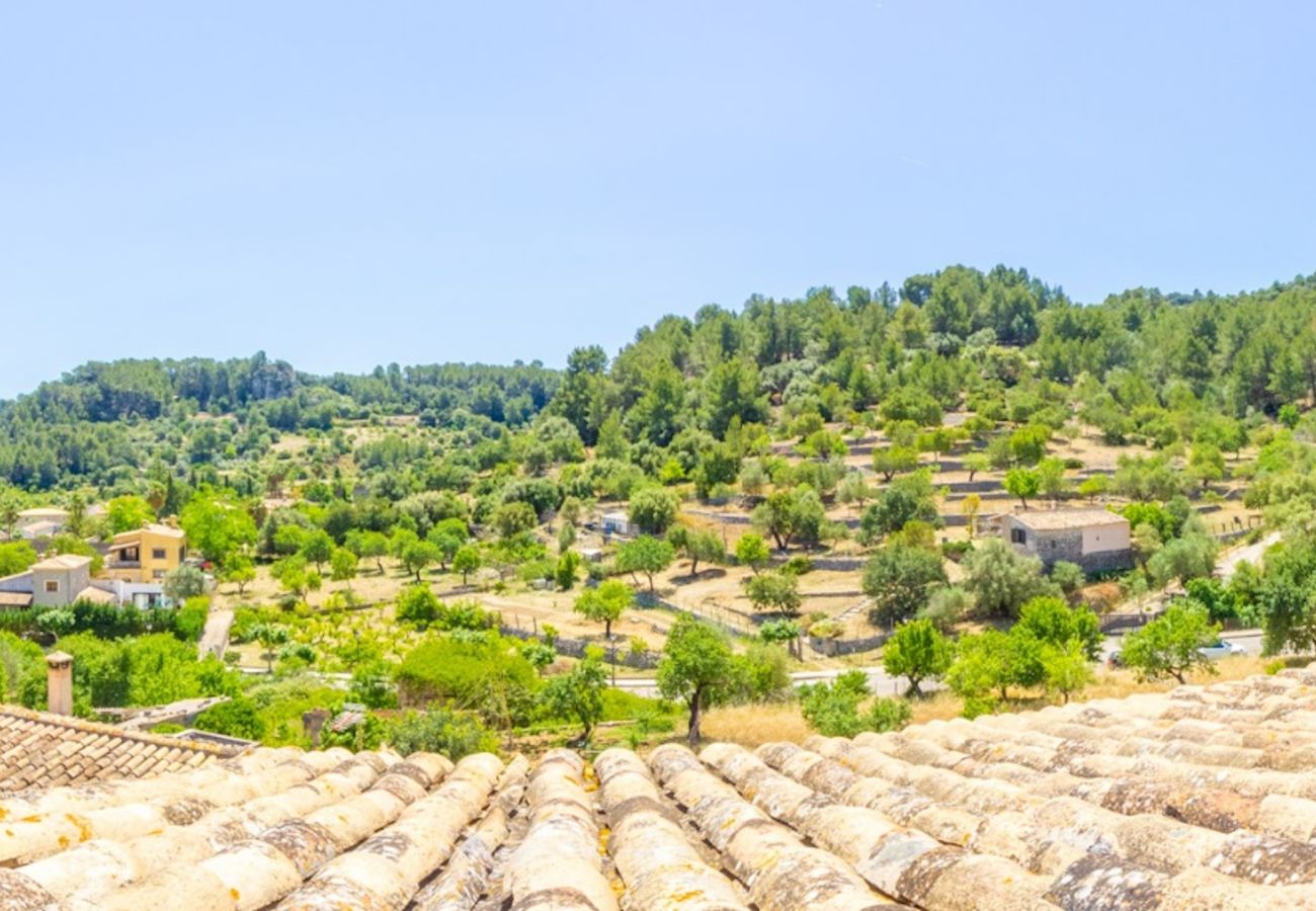 Ferienhaus in Mancor de la Vall - Ca Ses Monges Mallorquinisches Haus für 10 Personen mit Schwimmbad in Mancor de la Vall