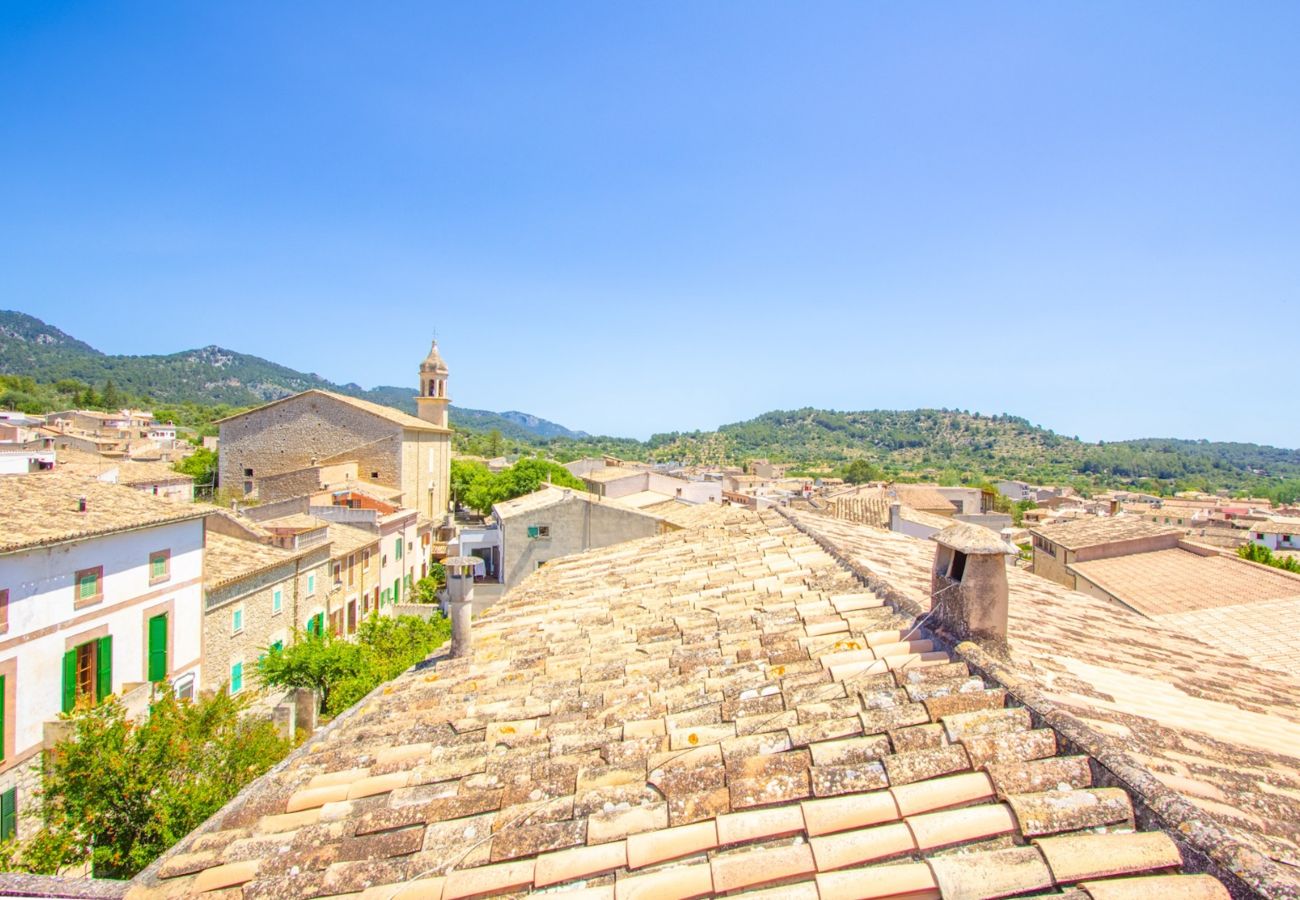 Ferienhaus in Mancor de la Vall - Ca Ses Monges Mallorquinisches Haus für 10 Personen mit Schwimmbad in Mancor de la Vall