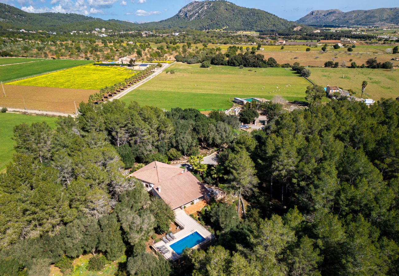 Villa in Sa Pobla - Ferragut Crestatx Finca für 6 Personen mit Schwimmbad