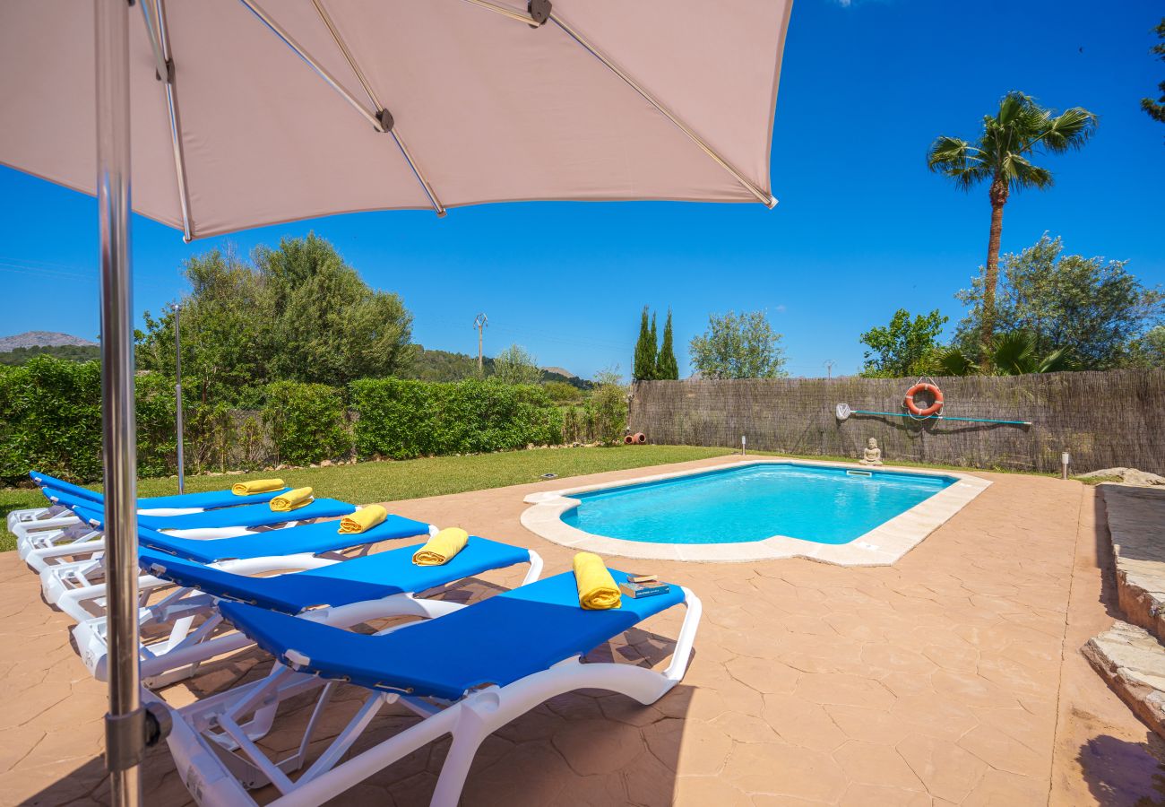 Country house in Port de Pollença - JESUS Finca for 5 with Pool in Pollensa