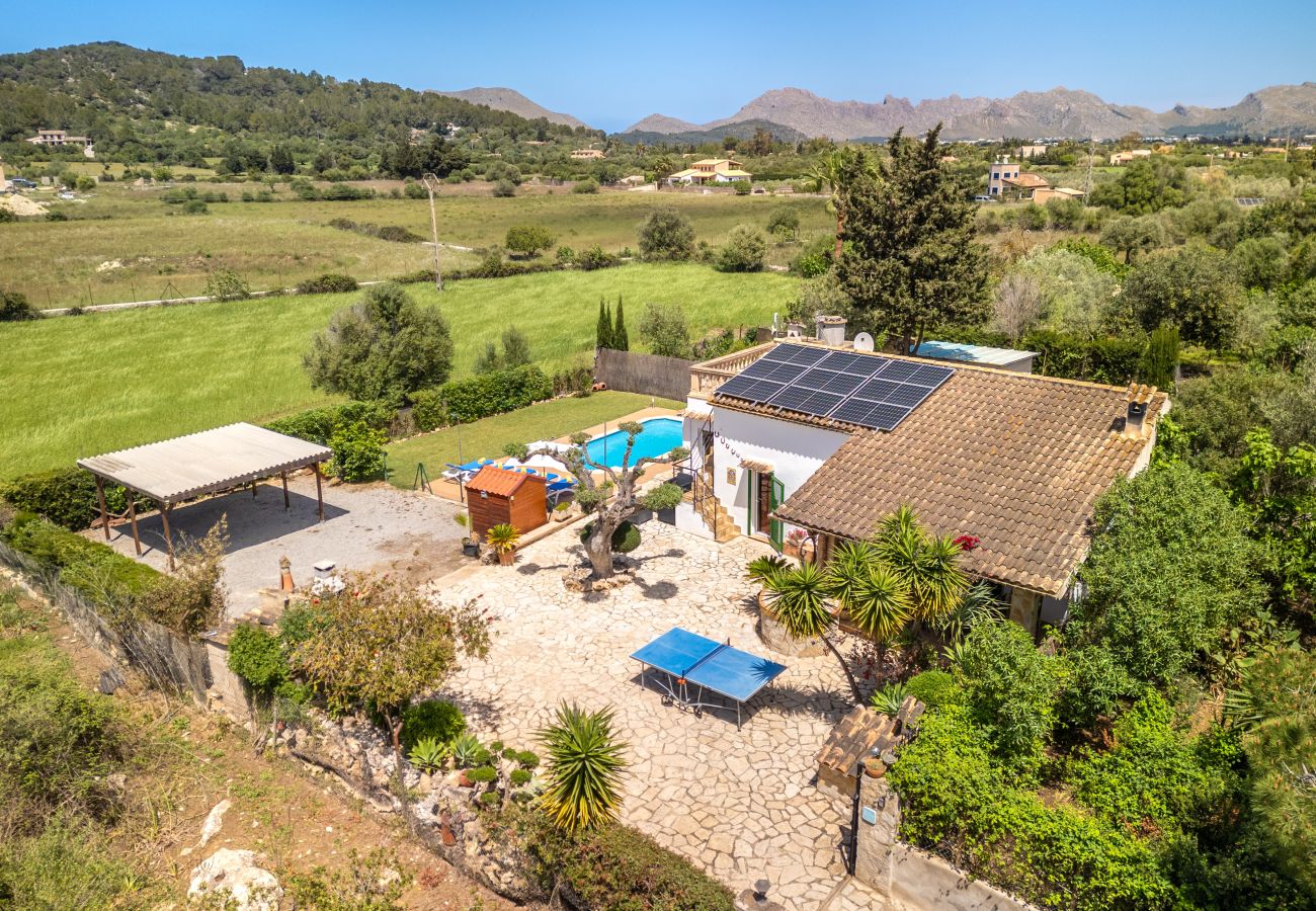 Country house in Port de Pollença - JESUS Finca for 5 with Pool in Pollensa