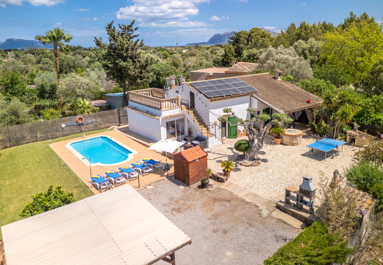 Country house in Port de Pollença - JESUS Finca for 5 with Pool in Pollensa