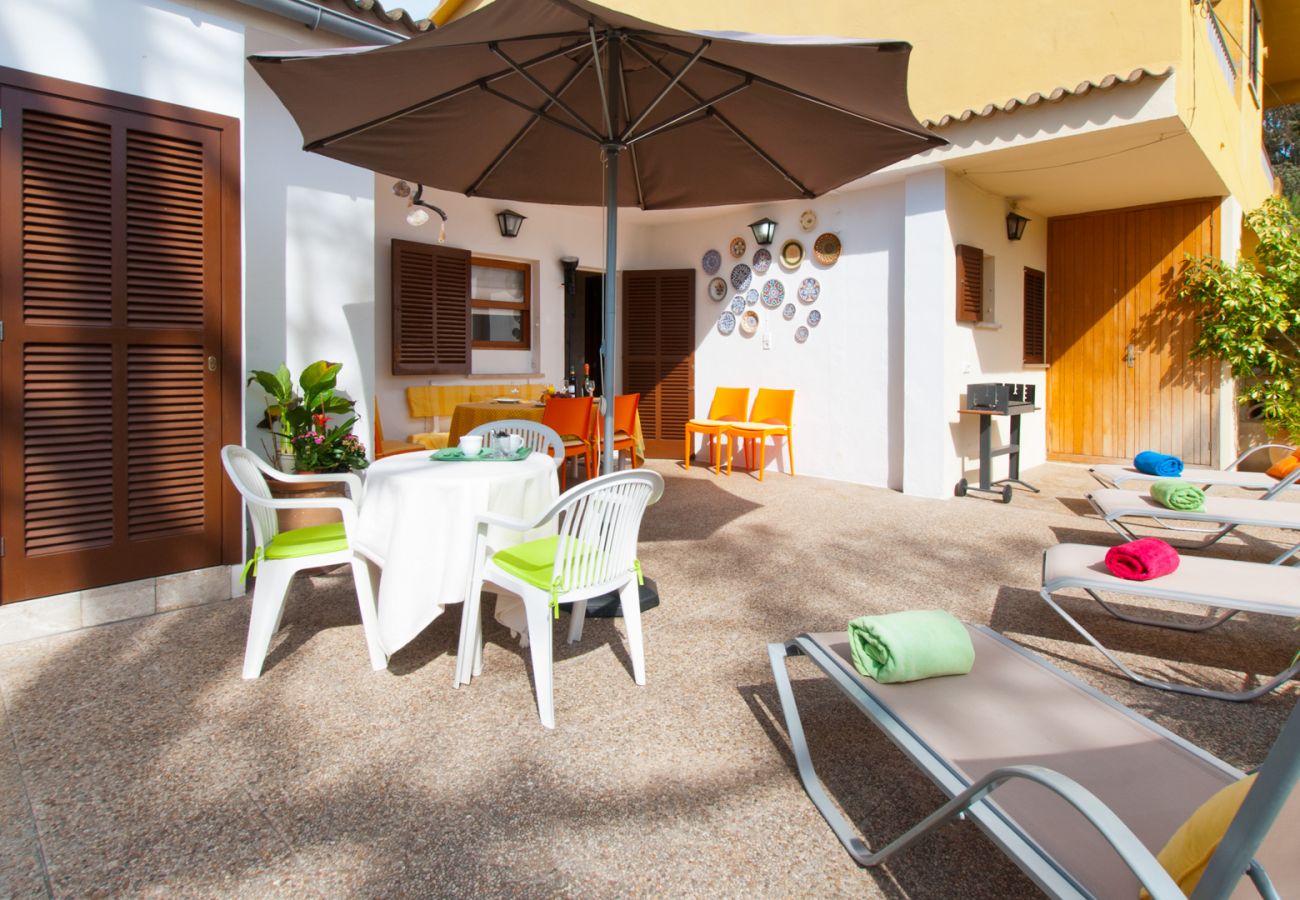 Villa in Port d´Alcudia - CORA House for 6 people 200 meters from the beach of Alcudia