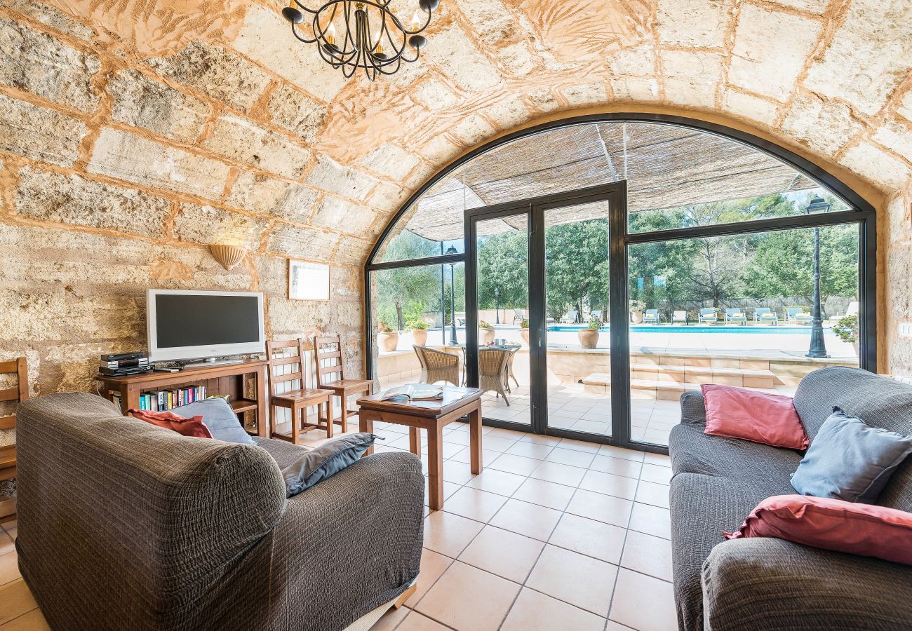 Country house in Selva - SA MINA Authentic ex-mine estate for 12 people with swimming pool