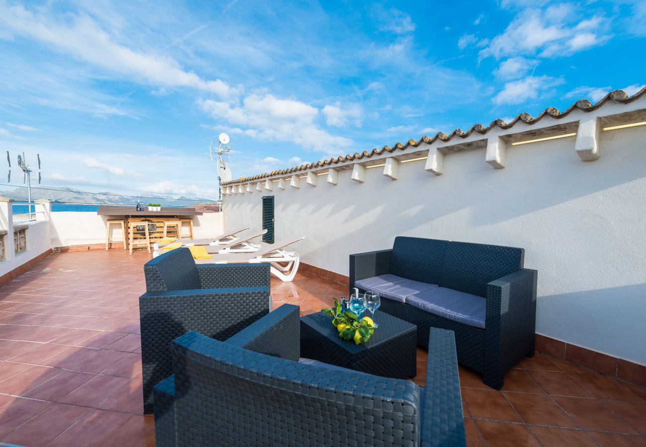 Townhouse in Alcudia - MARINA House 5 with pool only 50 m from the beach