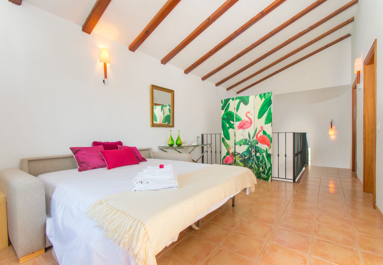 Townhouse in Cala Romantica - Casa Alegria 4+2 House 350m from Cala Romantica for 4+2 people