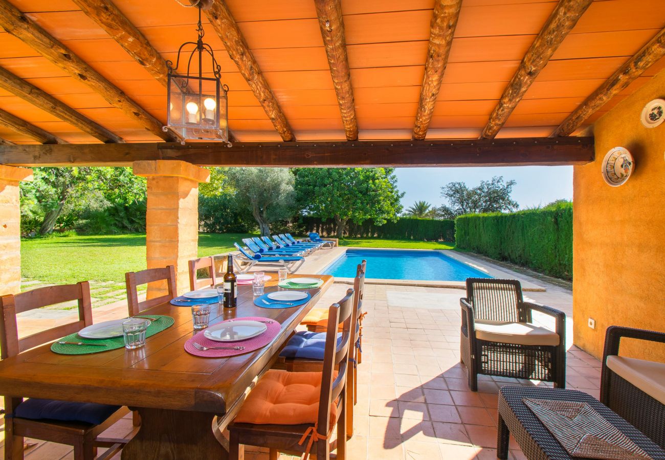 Country house in Manacor (Porto Cristo) - CAN MOLETA  Finca for 8 people near Porto Cristo