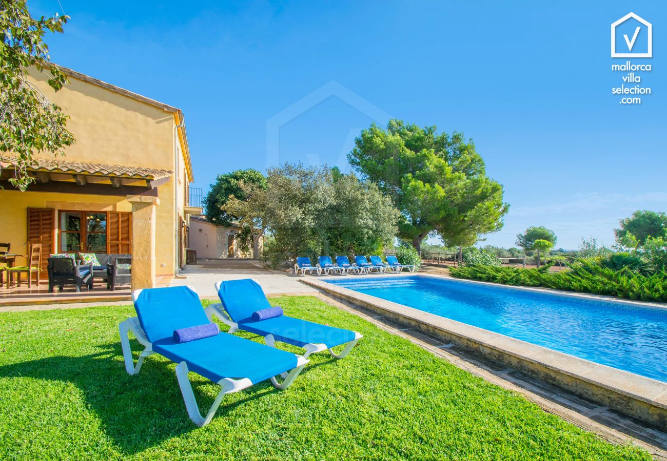 Country house in Portocristo - Cala Mandia - VISTALEGRE Finca for 7 en Cala Mandia