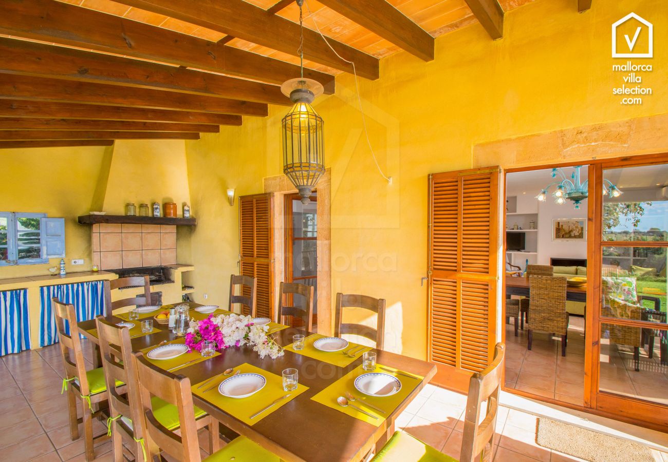 Country house in Portocristo - Cala Mandia - VISTALEGRE Finca for 7 en Cala Mandia