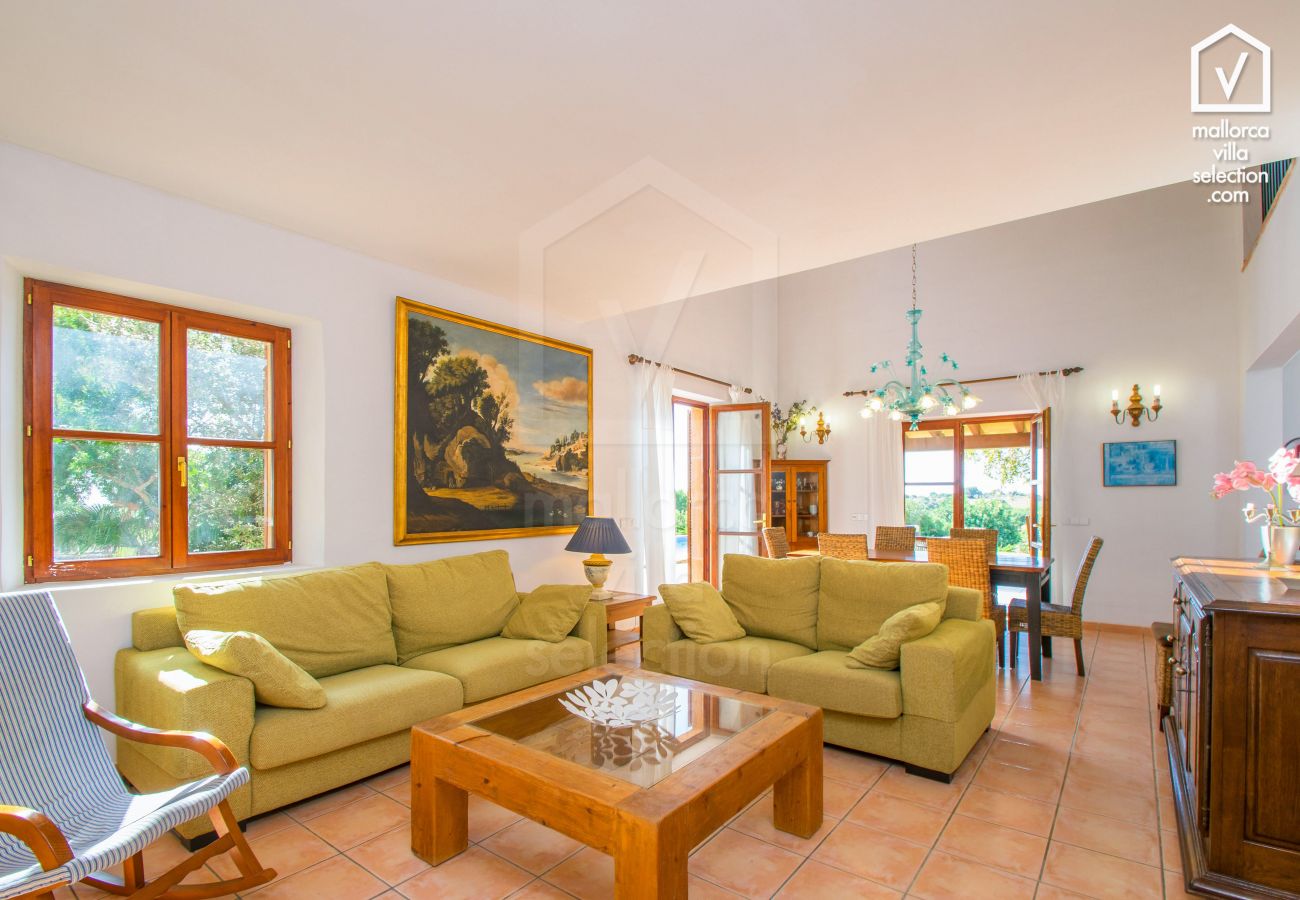 Country house in Portocristo - Cala Mandia - VISTALEGRE Finca for 7 en Cala Mandia