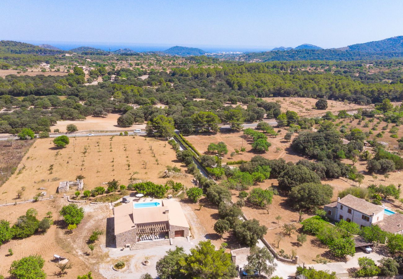 Country house in Arta - Bellpuig Finca for 10 people with Pool in Arta