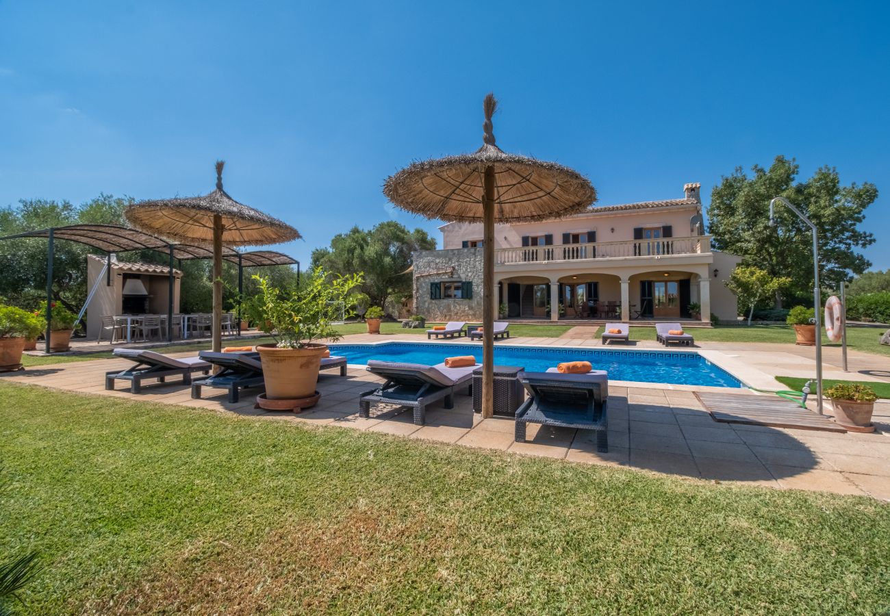 Country house in Muro - Vela 1 Finca for 8 with pool in Playas de Muro