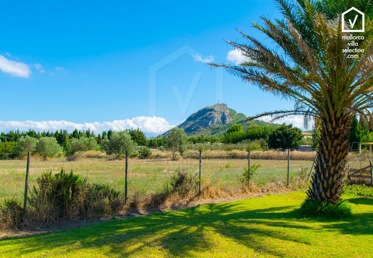 Villa in Alcudia - Finca  ALBUFERETA for 4 with swimming pool and views in Alcudia