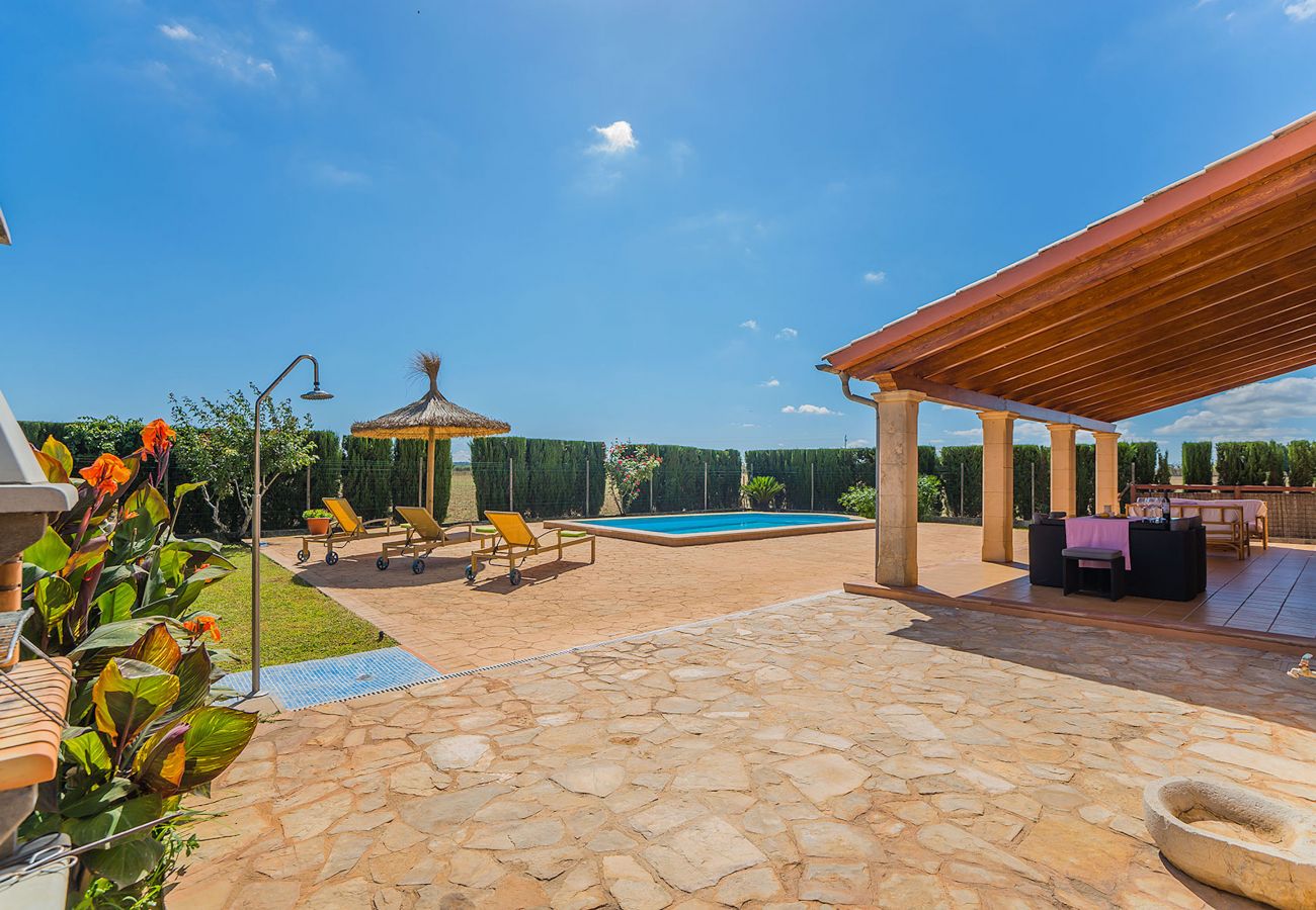 Villa in Sencelles - GRAU PETIT Natural stone villa with swimming pool and Wi-Fi