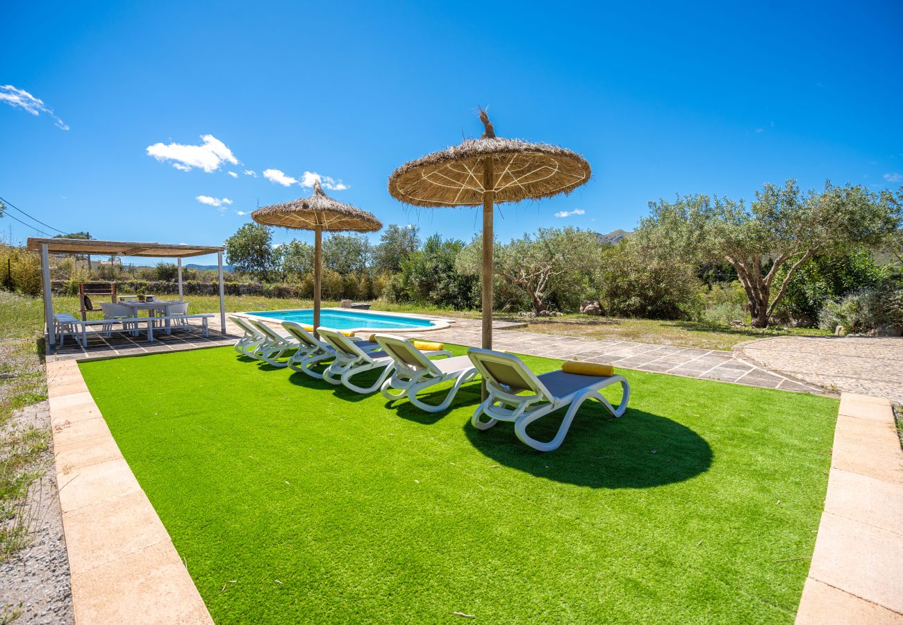 Country house in Capdepera - AGUILA Finca for 6 with pool in Cala Mesquida