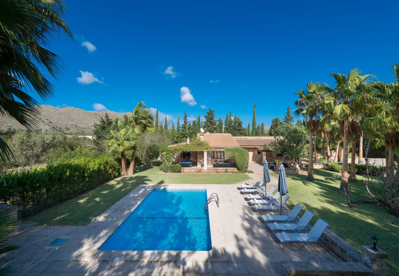 Villa in Pollensa - NATALIA finca for 6 with private pool and BBQ