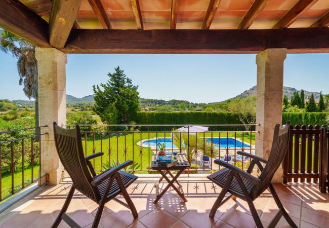 Villa/Dettached house in Alcúdia - ES CLOS Finca for 6 with private pool in Alcudia