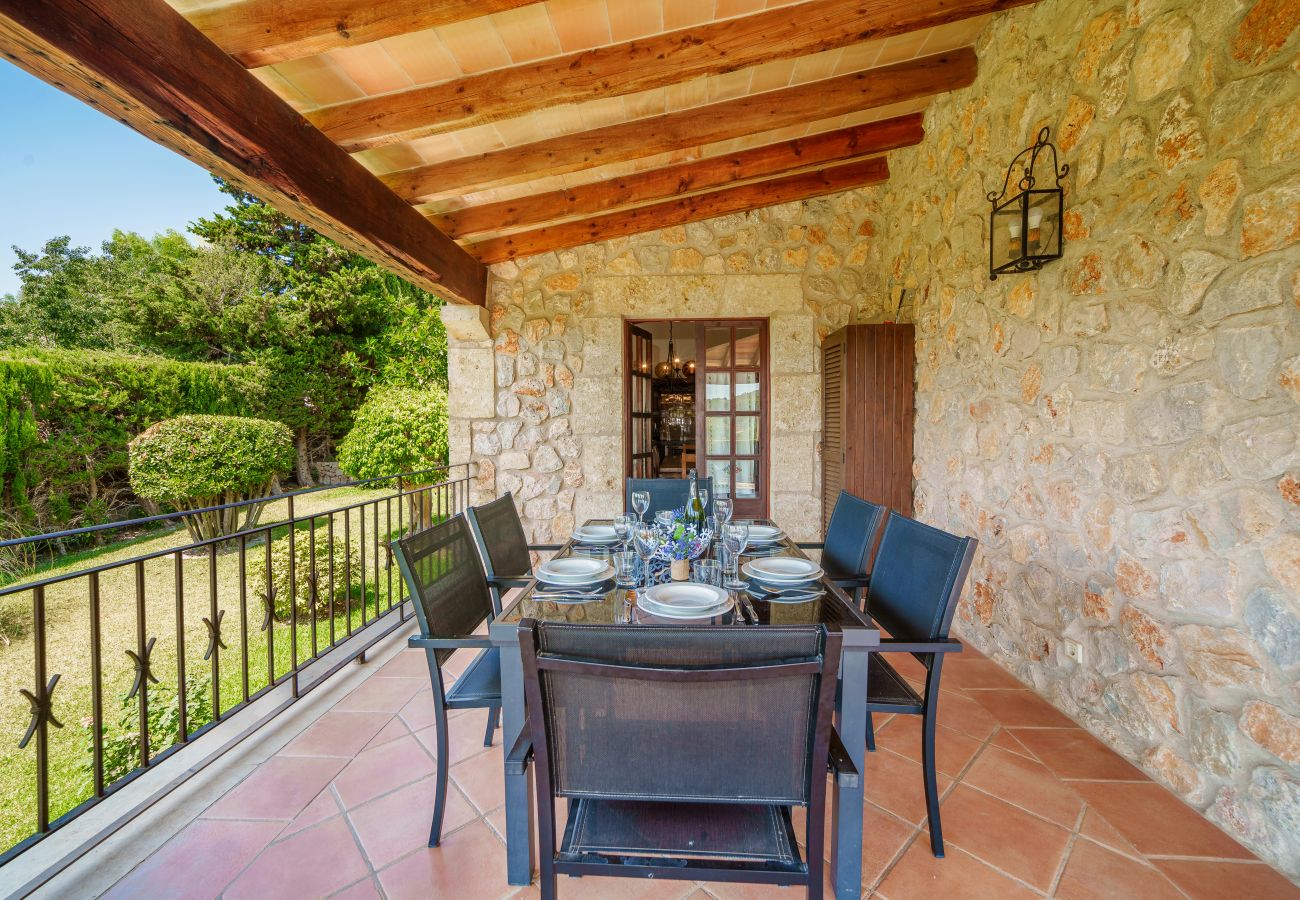 Villa in Alcudia - ES CLOS Finca for 6 with private pool in Alcudia