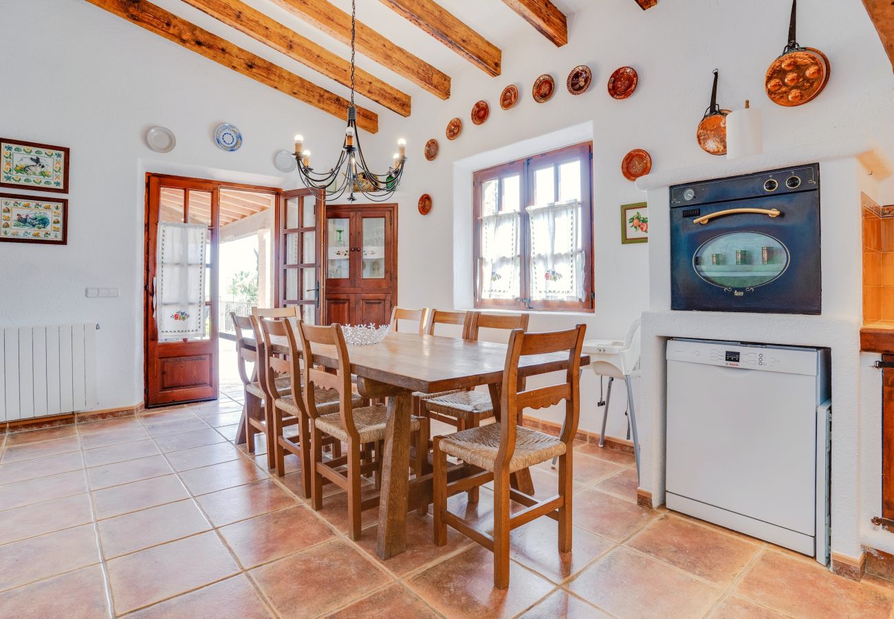 Villa in Alcudia - ES CLOS Finca for 6 with private pool in Alcudia