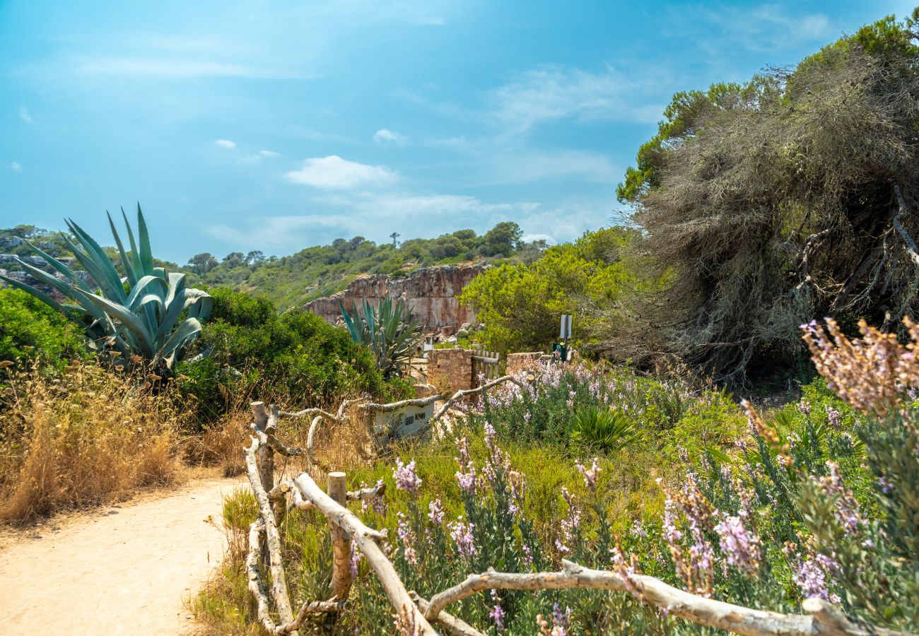 Holiday house in Santanyi with sea views