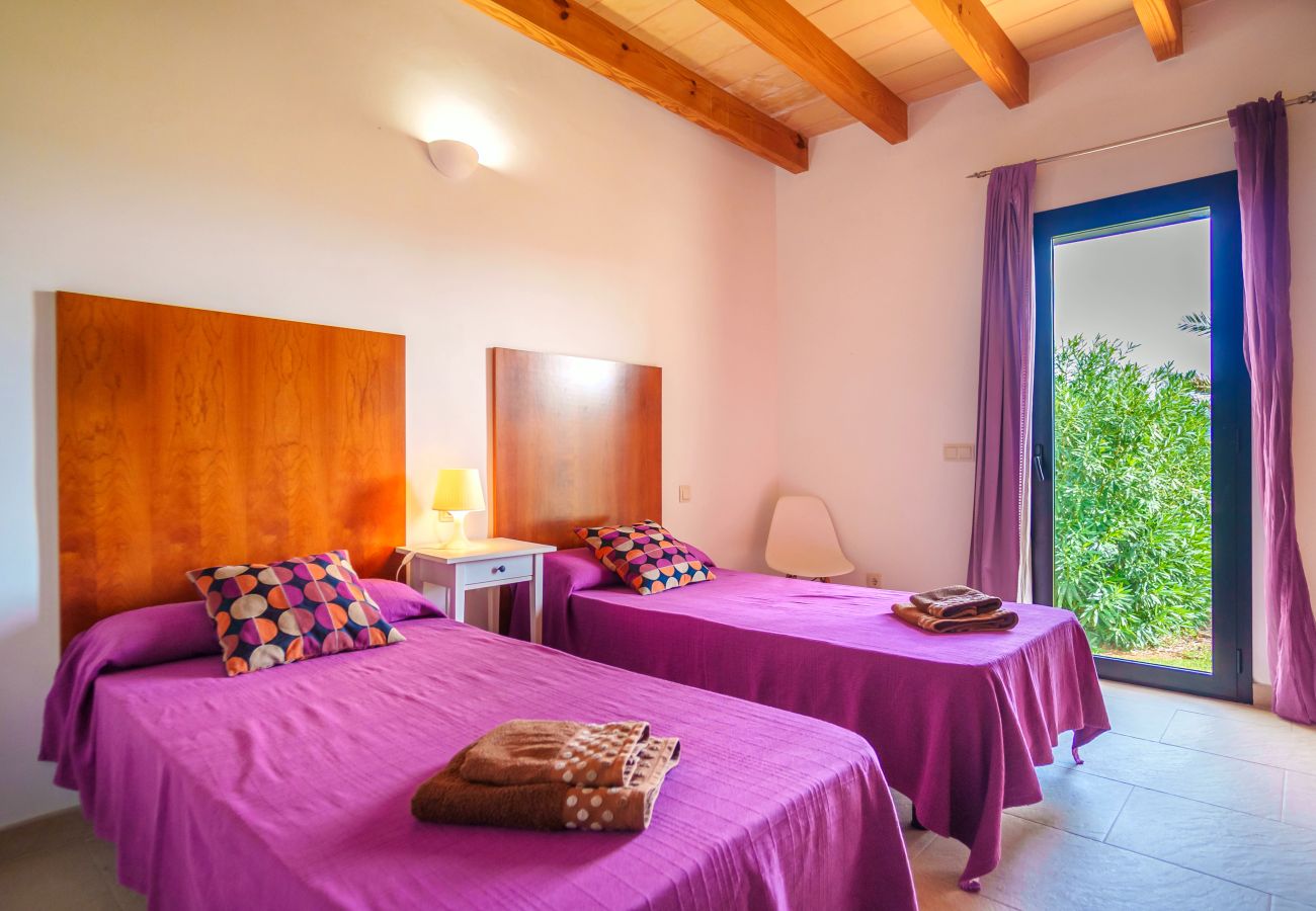 Villa in Son Serra de Marina - Can Aina Finca in the nature for 6 with pool, ping pong, BBQ, Wi Fi