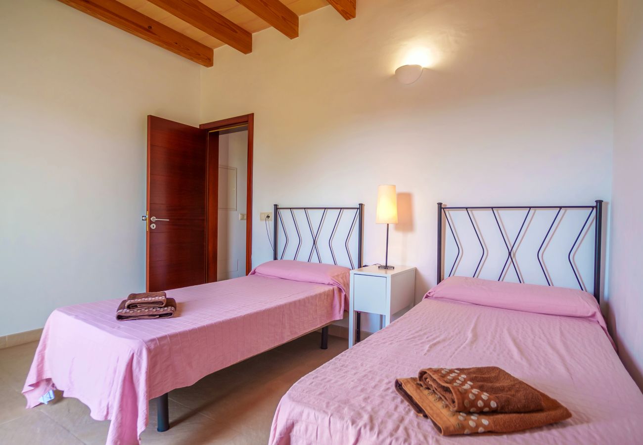 Villa in Son Serra de Marina - Can Aina Finca in the nature for 6 with pool, ping pong, BBQ, Wi Fi