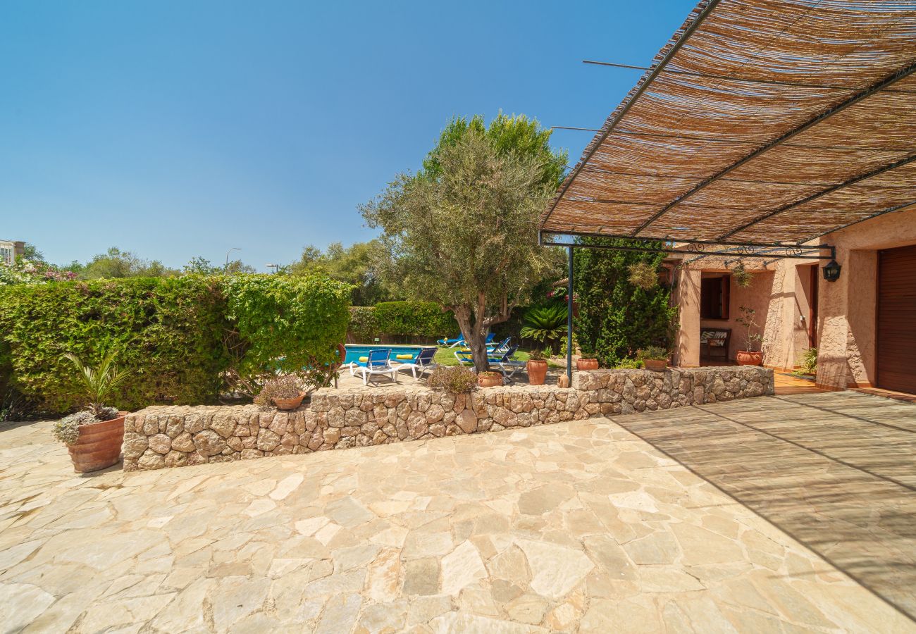 House in Port de Pollença - Can Xisco for 8 with pool in Pollensa at 400mt from the sea