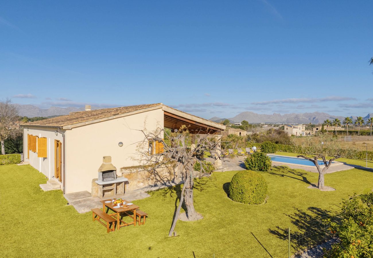 Villa in Alcudia - Els Evols for 6 with pool between Pollensa and Alcudia