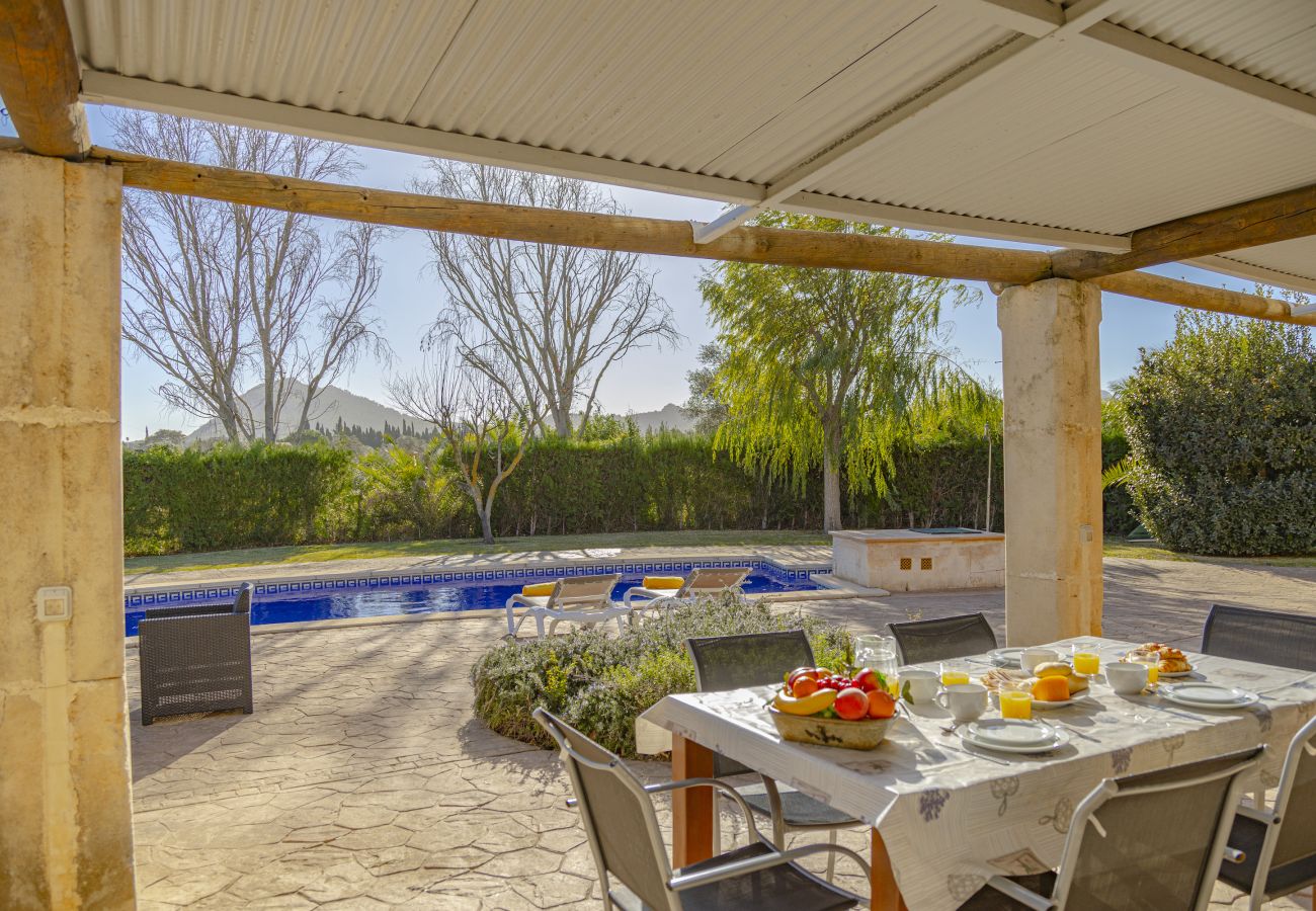 Villa in Alcudia - Finca Can Soler 1 for 6 with swimming pool, Bbq, free WiFi