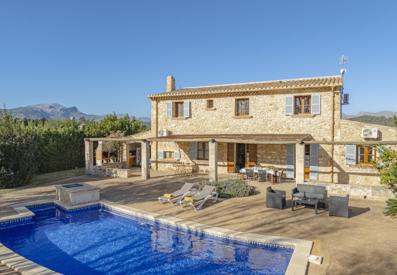 Villa in Alcudia - Finca Can Soler 1 for 6 with swimming pool, Bbq, free WiFi