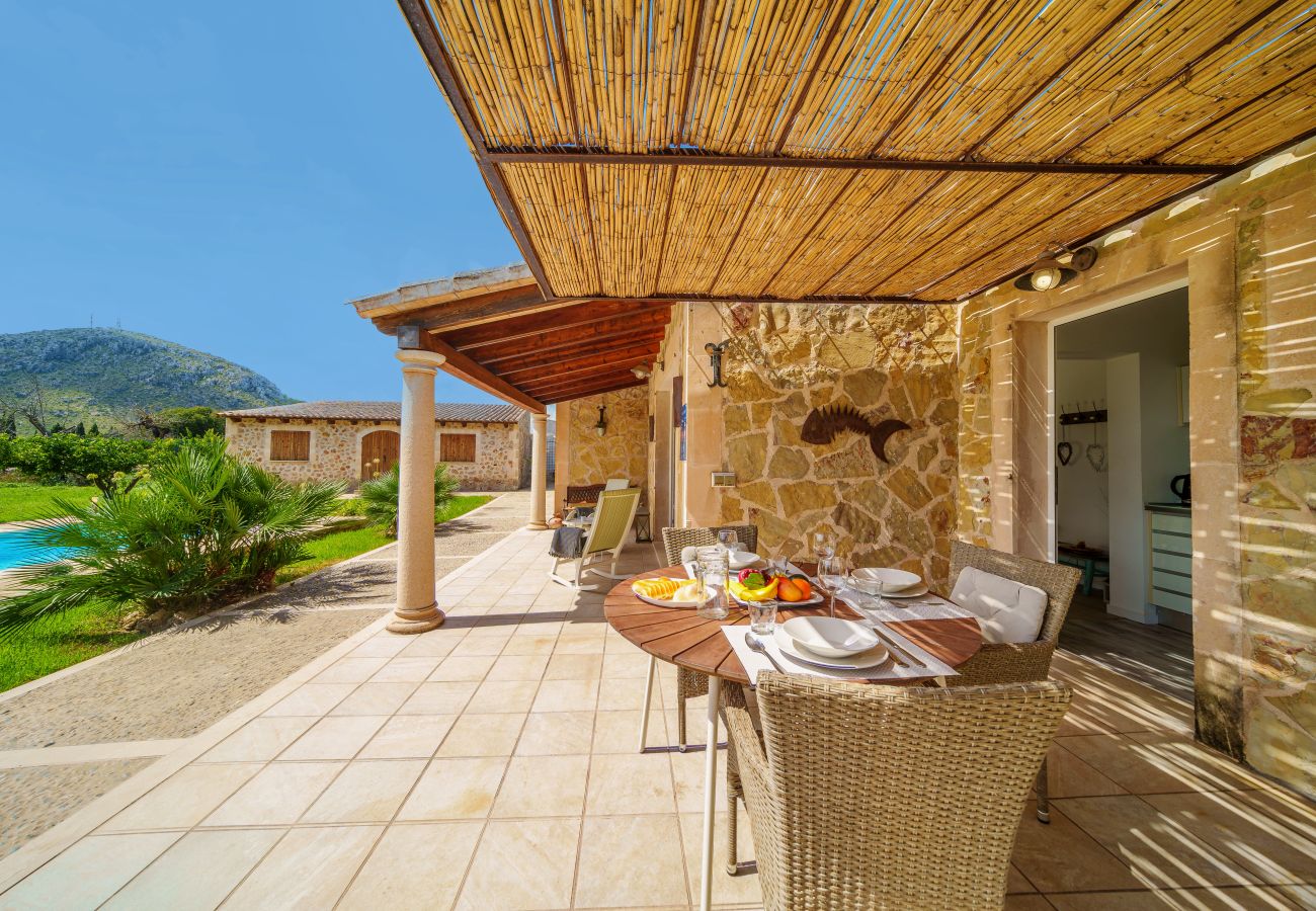 Villa in Alcudia - CAN FUAT for 3 in Alcudia with pool 