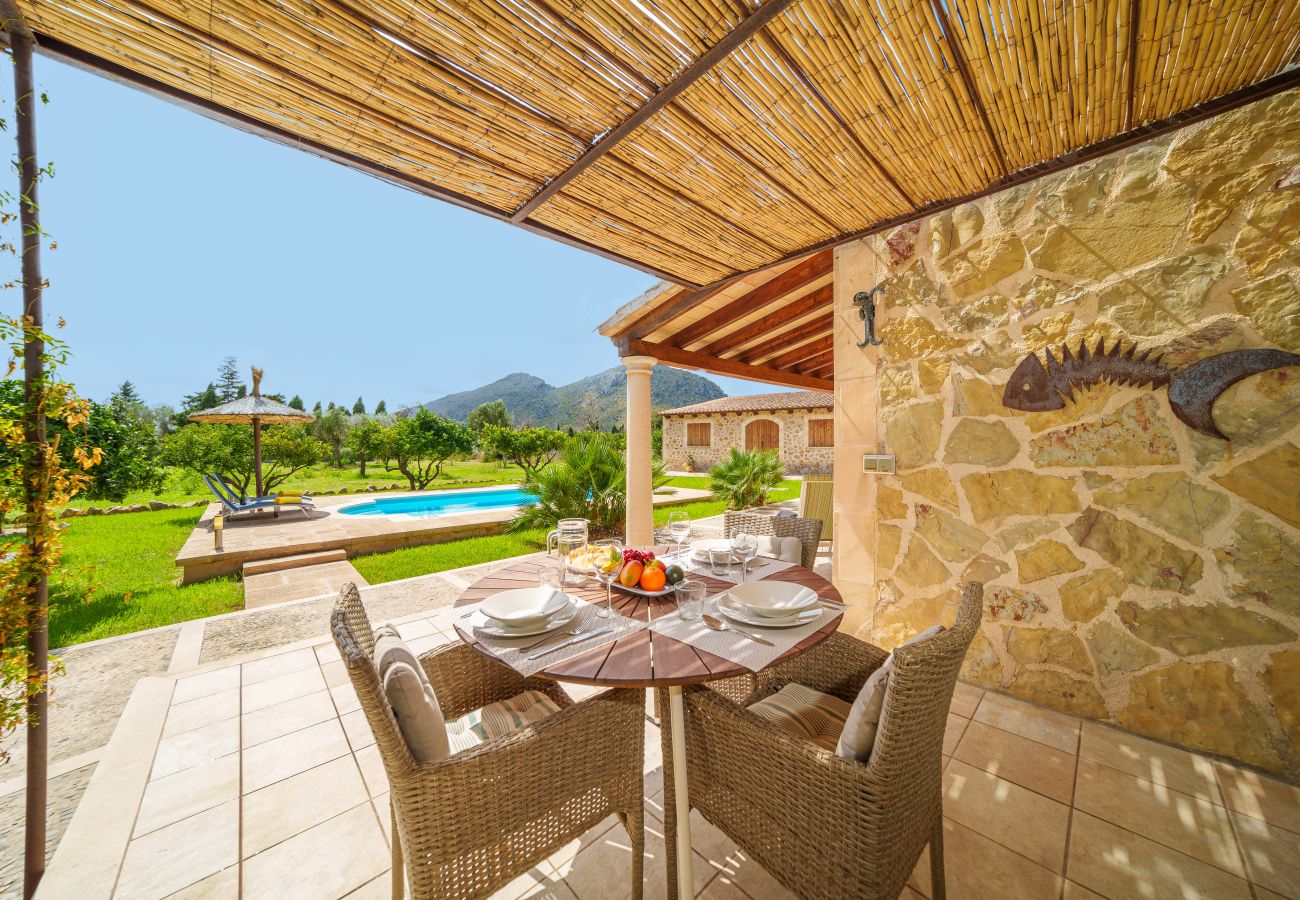 Villa in Alcudia - CAN FUAT for 3 in Alcudia with pool 