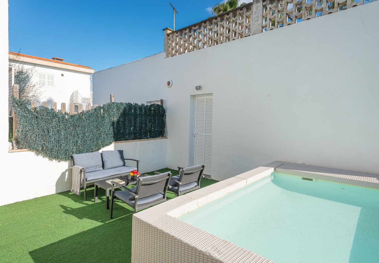 Townhouse in Alcudia - Diana Sunwing for 6 with pool 200mt from the beach