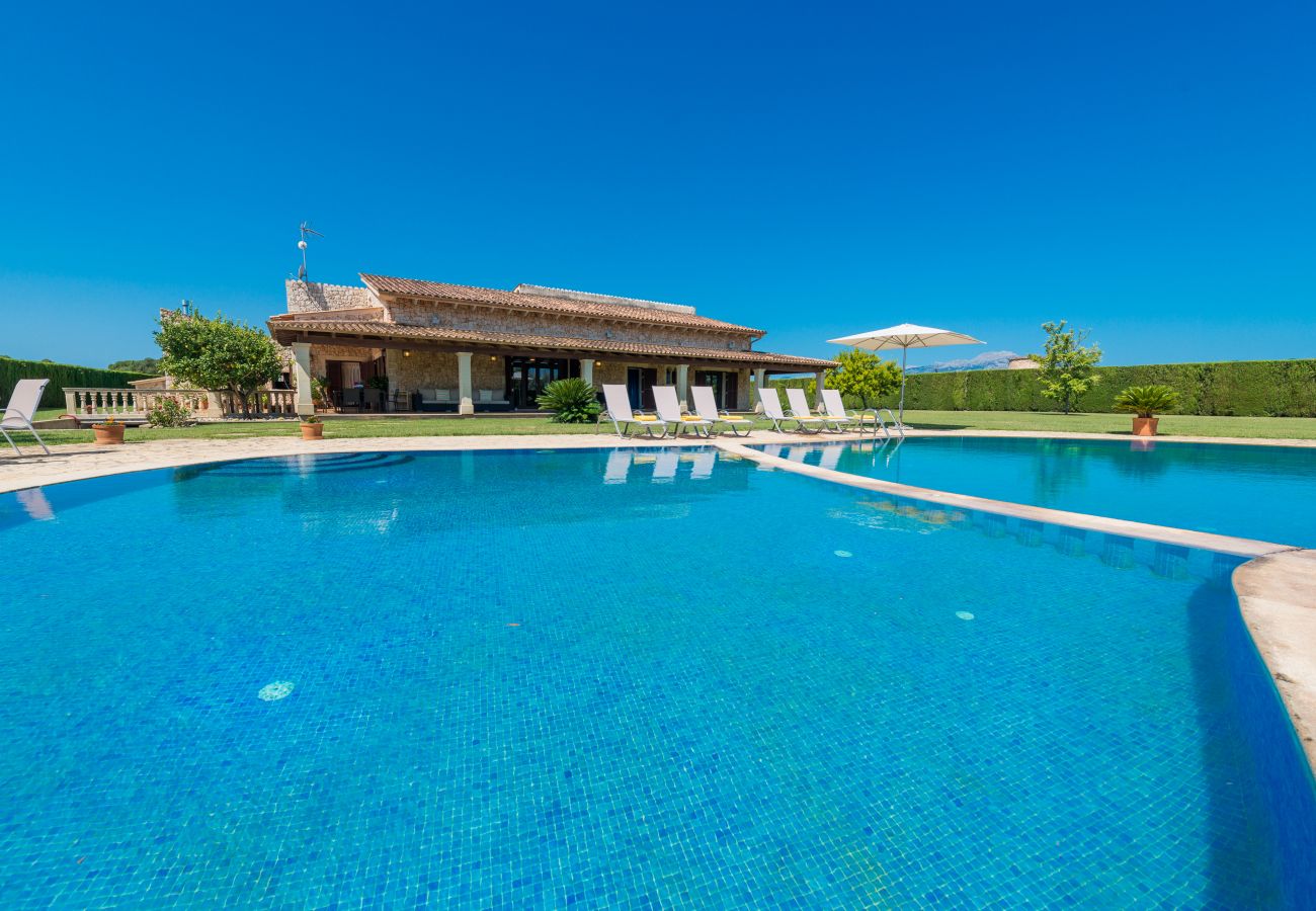 Domaine à Sa Pobla - Villa SANT VICENS pour 8 personnes avec piscine en pleine nature