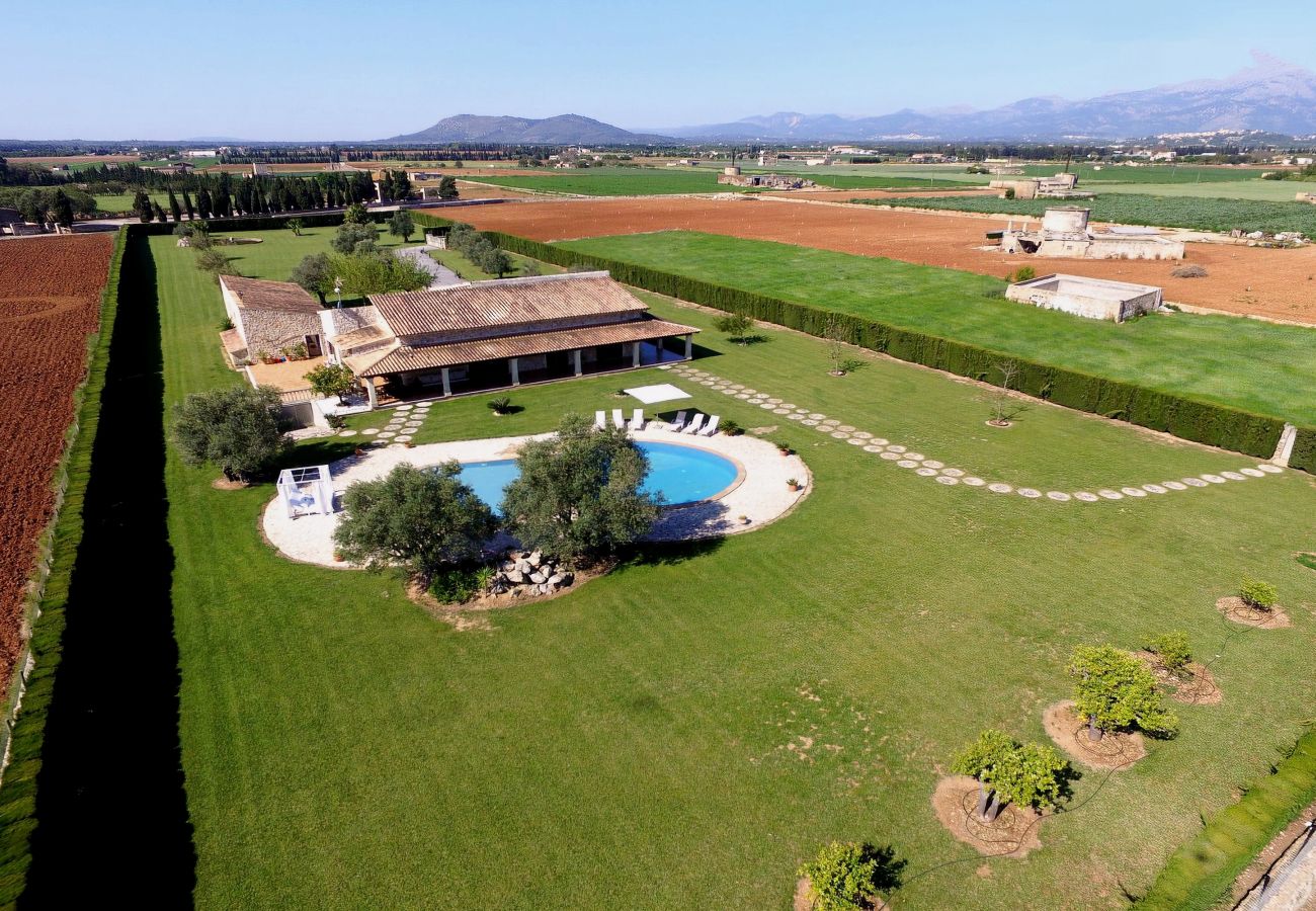 Domaine à Sa Pobla - Villa SANT VICENS pour 8 personnes avec piscine en pleine nature