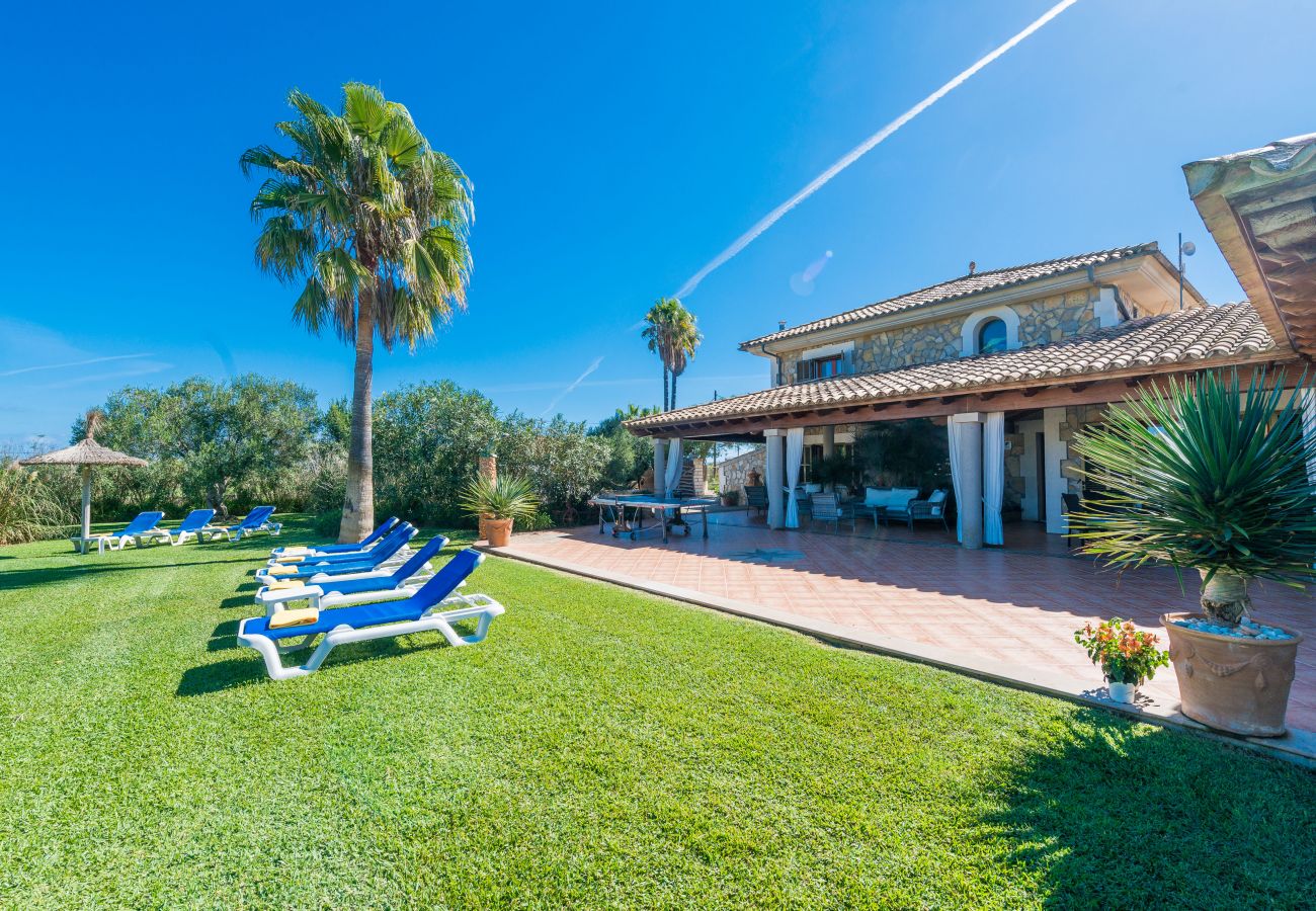 Domaine à Muro - GAMUNDI Finca pour 10 personnes avec piscine à Playas de Muro